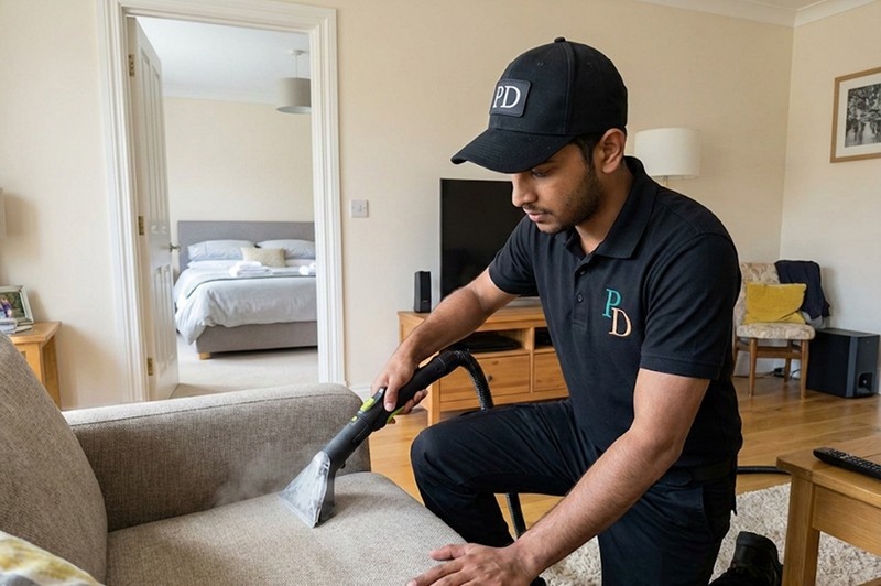 Living Room & Bedroom Cleaning