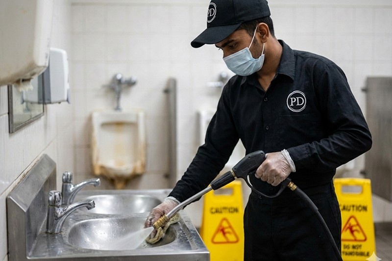 Public Toilet Maintenance & Sanitization